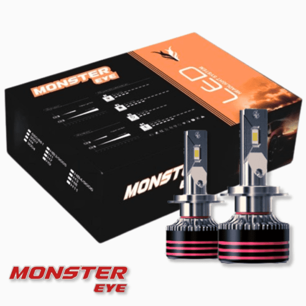 MonsterEye V12 120W LED Kit 6000K by Motorbasket - Image 2