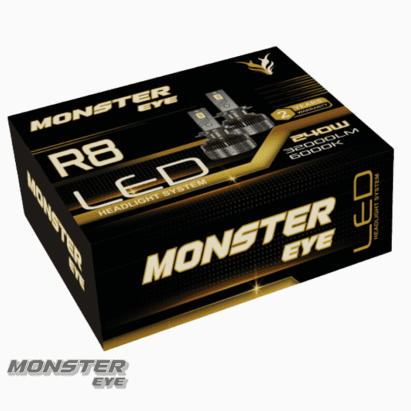 MonsterEye R8 240W LED Kit 6000K by Motorbasket - Image 4